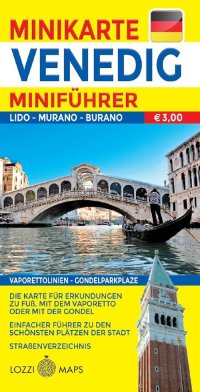 Immagine copertina libro Venezia. Miniguida e minimappa. Ediz. tedesca