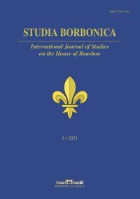 Immagine copertina libro Studia Borbonica. International Journal of Studies on the House of Bourbon (2021). Ediz. multilingue. Vol. 1