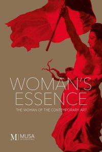 Immagine copertina libro Woman's essence 2022. The woman of the contemporary art