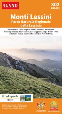 Immagine copertina libro Monti Lessini. Parco Naturale Regionale della Lessinia