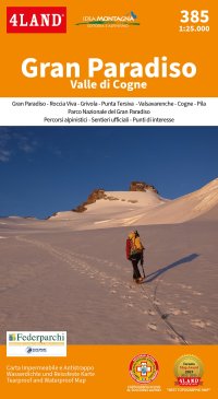 Immagine copertina libro Gran Paradiso. Valle di Cogne 1:25.000