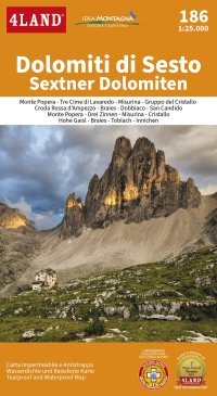 Immagine copertina libro Dolomiti di Sesto. Sextner Dolomiten 1:25.000