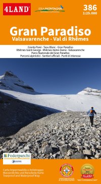 Immagine copertina libro Gran Paradiso. Valsavarenche Val di Rhêmes 1:25.000