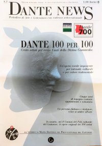Immagine copertina libro Dante news. Dante 100 per 100. Cento artisti per cento Canti della Divina Commedia. Ediz. italiana e inglese