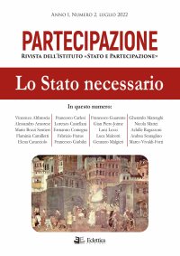 Immagine copertina libro Partecipazione. Rivista dell'Istituto «Stato e Partecipazione» (2022). Vol. 2: Lo stato necessario