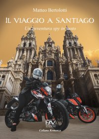 Immagine copertina libro Il viaggio a Santiago. Un'avventura spy in moto