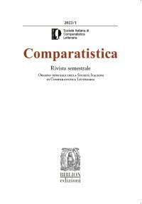 Immagine copertina libro Comparatistica (2022). Vol. 1
