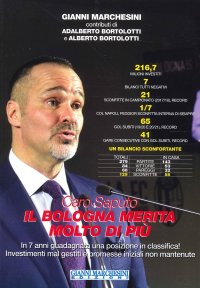 Immagine copertina libro Caro Saputo, il Bologna merita molto di più