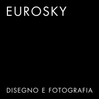 Immagine copertina libro Eurosky. Disegno e fotografia. Disegni di Franco Purini, fotografie di Matteo Benedetti. Ediz. italiana e inglese