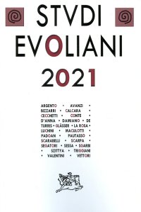 Immagine copertina libro Studi evoliani 2021