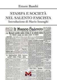Immagine copertina libro Stampa e società nel Salento fascista