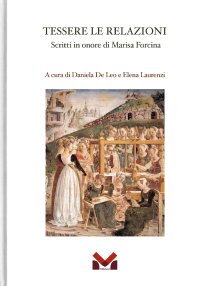 Immagine copertina libro Tessere le relazioni. Scritti in onore di Marisa Forcina