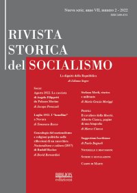 Immagine copertina libro Rivista storica del socialismo (2022). Vol. 2