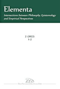 Immagine copertina libro Elementa. Intersections between philosophy, epistemology and empirical perspective (2022). Vol. 1-2: Transitions
