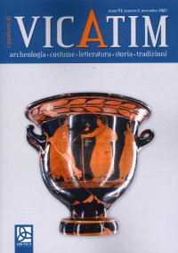 Immagine copertina libro I quaderni di Vicatim. Archeologia, costume, letteratura, storia, tradizioni (2022). Vol. 2
