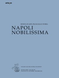 Immagine copertina libro Napoli nobilissima. Rivista di arti, filologia e storia. Settima serie (2022). Vol. 8/3: Settembre-dicembre