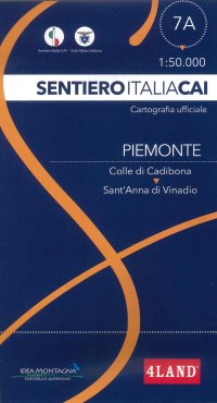 Immagine copertina libro Piemonte. Da Colle di Cadibona a Sant'Anna di Vinadio 1:50.000
