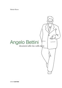 Immagine copertina libro Angelo Bettini. Documenti sulla vita e sulla morte