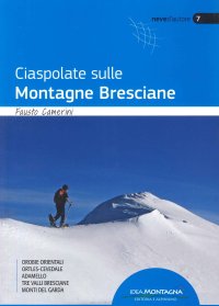 Immagine copertina libro Ciaspole sulle montagne bresciane