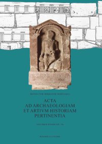 Immagine copertina libro Acta ad archaeologiam et artium historiam pertinentia. Vol. 33
