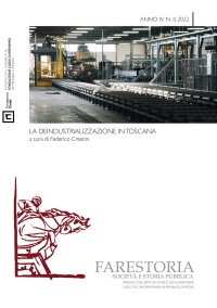 Immagine copertina libro Farestoria. Società e storia pubblica. Nuova serie (2022). Vol. 2: La deindustrializzazione in Toscana