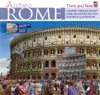 Immagine copertina libro Archeo Rome. Then and now