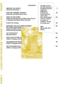 Immagine copertina libro On Time, Memory, Methods and Craft. AMAA