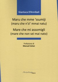 Immagine copertina libro Maru che mme 'ssumiji...-Mare che mi assomigli...