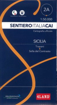 Immagine copertina libro Sentiero Italia Cai Sicilia. Trapani - sella del Contrasto