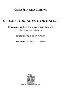 Immagine copertina libro De amplitudine beati regni Dei
