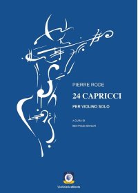 Immagine copertina libro 24 Capricci. Per violino solo