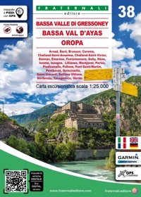Immagine copertina libro Carta n. 38. Bassa Valle di Gressoney, Bassa Val d’Ayas, Oropa