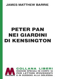 Immagine copertina libro Peter Pan nei giardini di Kensington. Ediz. a caratteri grandi