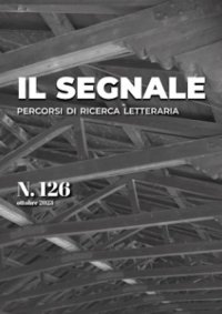 Immagine copertina libro Il segnale. Percorsi di ricerca letteraria. Vol. 126