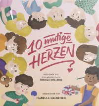 Immagine copertina libro 10 mutige Herzen. Geschichten für starke Kinder