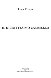 Immagine copertina libro Il diciottesimo cammello