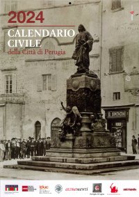 Immagine copertina libro 2024 Calendario civile della città di Perugia