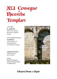 Immagine copertina libro Atti del 41° Convegno di ricerche templari