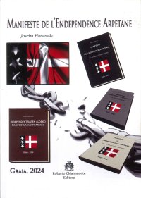 Immagine copertina libro Manifeste de l’independance arpitane. Pour un nouvel ordre europeen. Graye. 2024