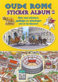 Immagine copertina libro Ancient Rome. Sticker album. Ediz. olandese