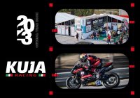 Immagine copertina libro Kuja racing 2023. Official year book