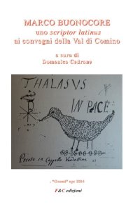 Immagine copertina libro Marco Buonocore. Uno scriptor latinus ai convegni della Val di Comino