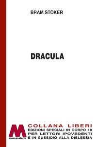 Immagine copertina libro Dracula. Ediz. per ipovedenti