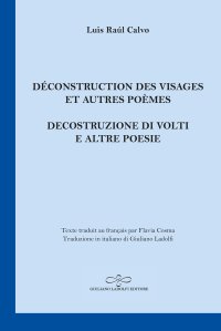 Immagine copertina libro Déconstruction des visages et autres poèmes-Decostruzione di volti e altre poesie