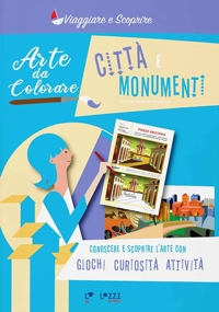 Immagine copertina libro Città e monumenti. Arte da colorare