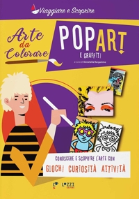 Immagine copertina libro Pop art e graffiti. Arte da colorare