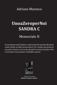 Immagine copertina libro UnoaZeroperNoi Sandra C. Memoriale II