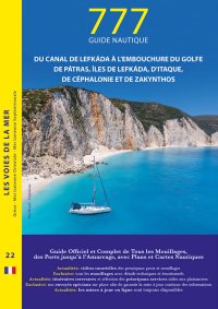 Immagine copertina libro 777 Grèce du canal de Lefkáda à l'embouchure du golfe de Pátras, îles de Lefkáda, d'Itaque, de Céphalonie et de Zakynthos