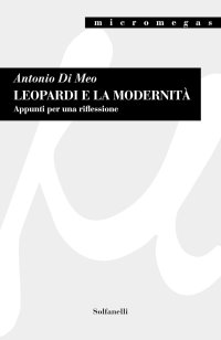 Immagine copertina libro Leopardi e la modernità. Appunti per una riflessione
