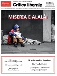 Immagine copertina libro Critica liberale 2023